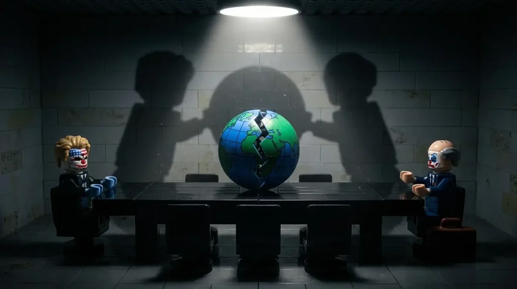 OpCritical Liar Liar review two characters are sitting at a table OpCritical Liar Liar review two characters are sitting at a table